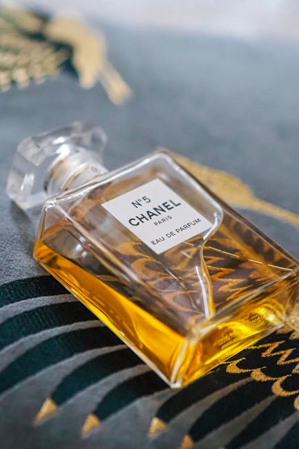 Luxury perfume bottle symbolizing wealth management services